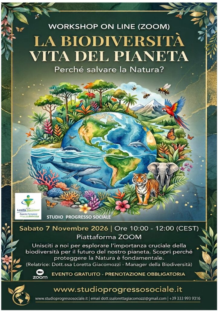 LA BIODIVERSITA’, VITA DEL PIANETA
